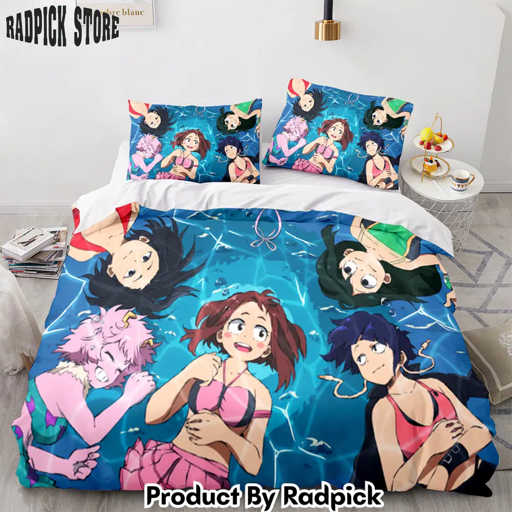 My hero academia bedding set cosplay duvet covers bed sheets sets  rp0419245